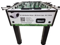 Tischkicker Kickertisch - Rotragon-EL - Korpus individuell bedruckt